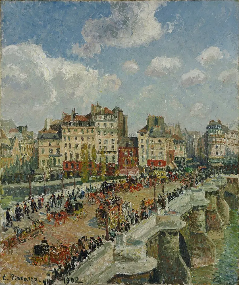 Le Pont-Neuf, soleil