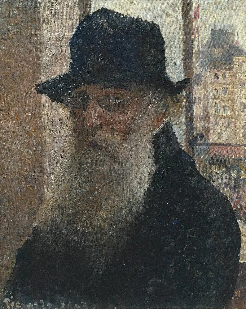 Autoportrait au chapeau