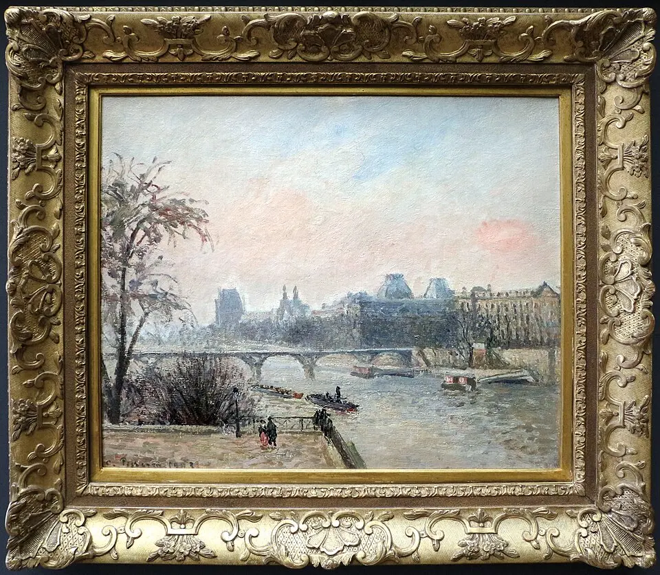 La Seine et le Louvre